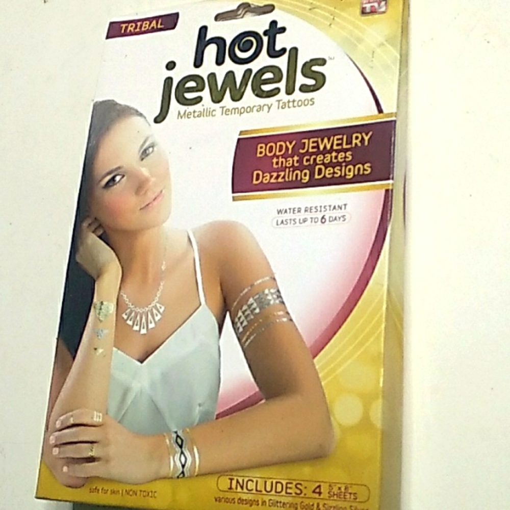Hot Jewels Metallic body jewelry NEW sexy tribal